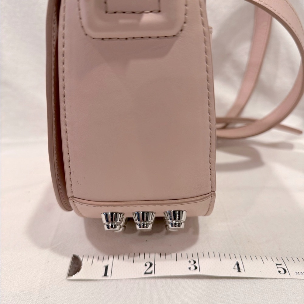 RARE 🔥🔥Alexander Wang 🔥🔥NWOT Mini Lia Crossbody Bag In A Lovely Blush - Picture 8 of 12